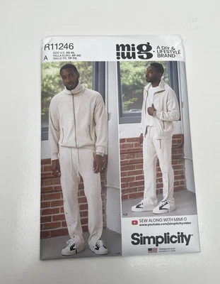 Chaqueta Pantalones SIMPLICITY Patrón Costura R11246 PARA HOMBRES XS-XL Mimi G Nuevo SIN CORTAR 3005 Foto 1 de 4