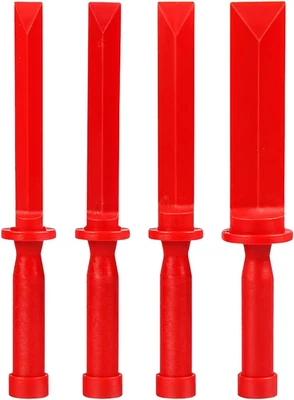 Набор из 4 пластиковых автомобильных долот скребков, устройство для снятия веса колеса автомобиля без повреждений - Изображение 1 из 4