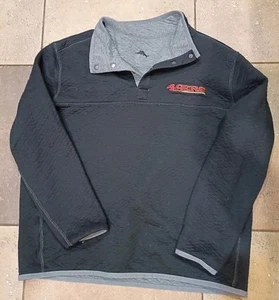 Tommy Bahama Pullover Herren XL grau schwarz SF 49ers wendbar bestickt  - Bild 1 von 9