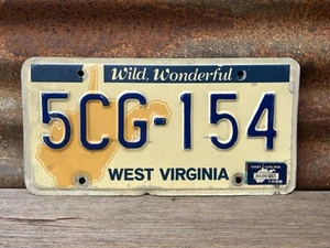 1986 West Virginia License Plate Metal Auto Tag Authentic WV DMV Issued - Picture 1 of 1