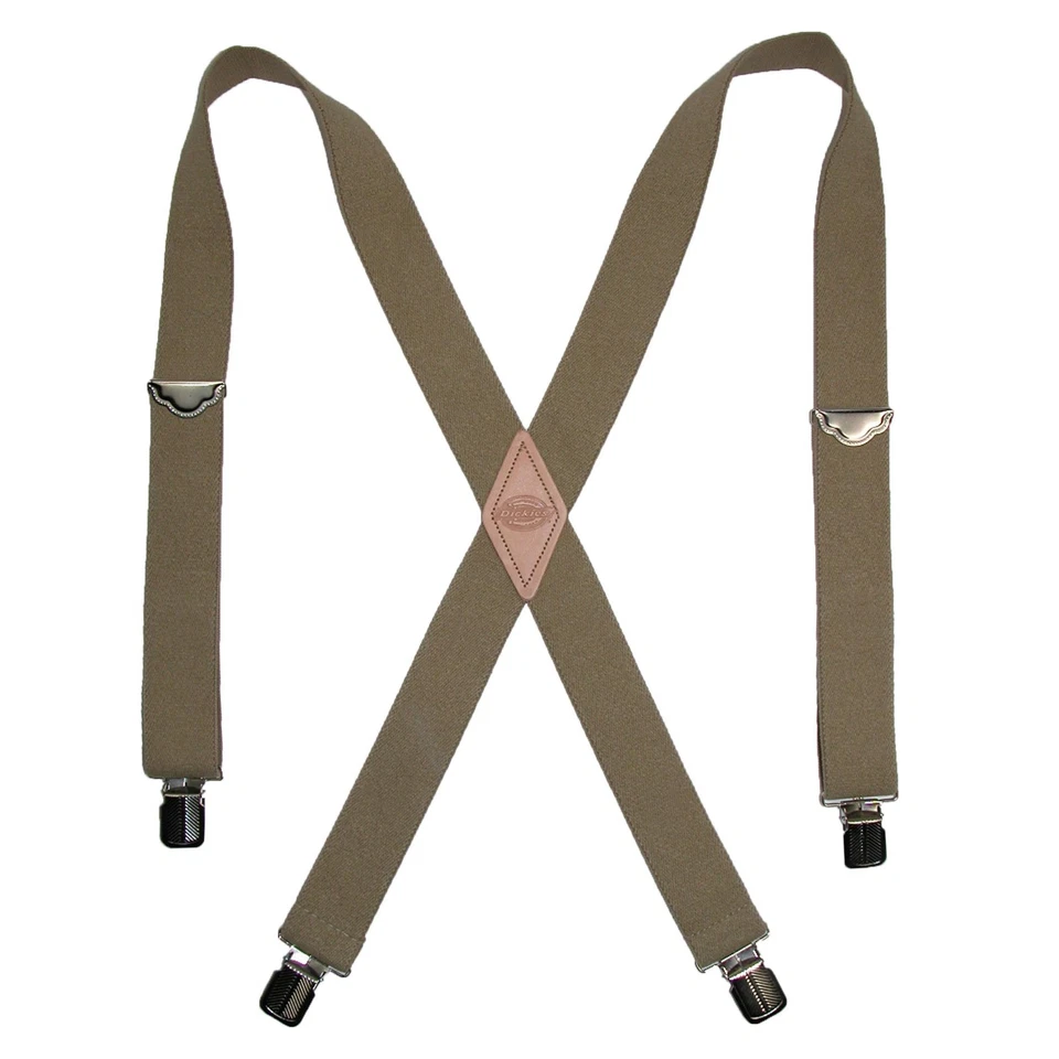 Dickies Men's Elastic X-Back Heavy Duty Clip-End Work Suspender Braces - Image 1 of 1