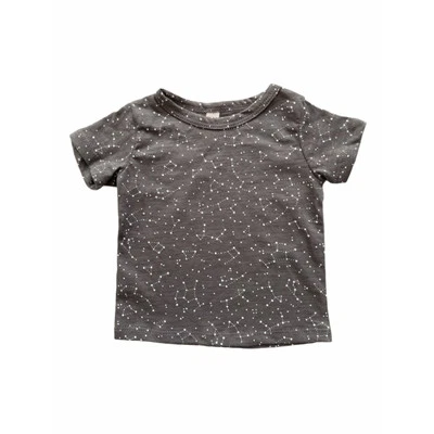 Childhoods Constellations On Faded Black Basic Tee Size 0-3m - Image 1 of 3
