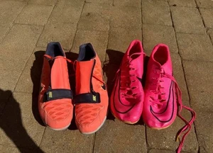 Nike Zoom Flyweave and Zoom LJ Cleats - Black - Picture 1 of 4