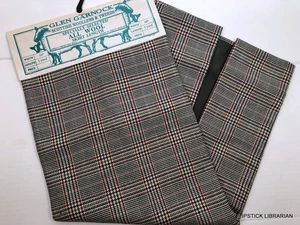 Scottish Kilt Skirt Wool Plaid Fabric One Yard Tweed 60" wide VGT Glen Garnock - Picture 1 of 13