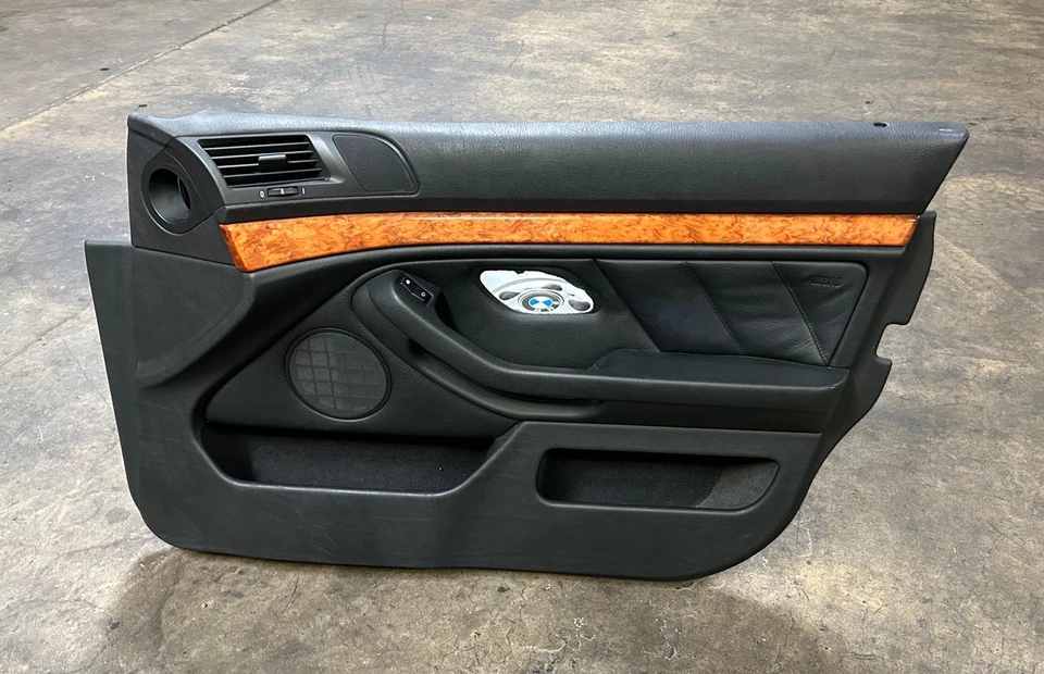 BMW E39 540i 530i 528i 525i 1999-03 PANEL DE TARJETA PUERTA DELANTERA PASAJERO Foto 1 de 1