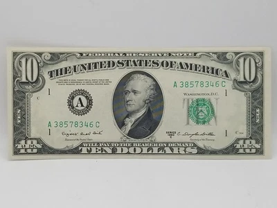1950 C $10 Bill Federal Reserve Note #20685 - Image 1 of 4