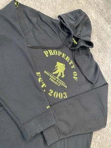 Under Armour Wounded Warrior Project Hoodie Men’s L Black Military Veteran - Picture 1 of 9