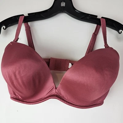 Sujetador con aros push up rosa Wonderbra 34D lencería acolchada ajustable 7260 Foto 1 de 4