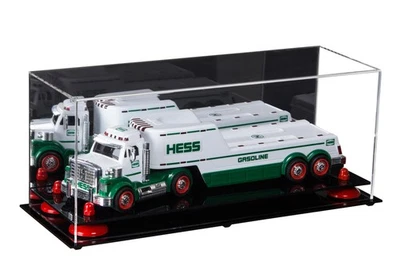 Versatile Large Rectangle Box with Red Risers and Mirror 17" x 6" x 7" (A019-RR) - Image 1 of 4