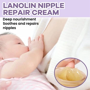 2 X 30g Lanolin Nipple Cream Safe Mild Moisturizing Relieve Pain Nipple Repa PLM - Picture 1 of 12
