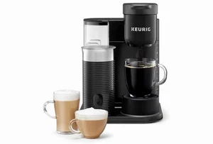 Cafetera Keurig K-Café Essentials de una sola porción K-Cup Pod, negra - Imagen 1 de 4