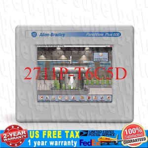 New AB 2711P-T6C5D PanelView Plus 600 Factory Sealing Fast Shipping 1PCS - Picture 1 of 4