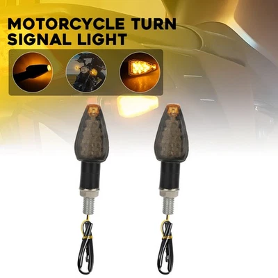 Señales de giro LED mini motocicleta 2 piezas para Honda CB1000R CB1300 Shadow CBF600 Foto 1 de 4