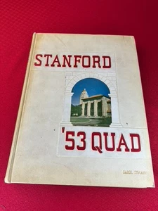 Standard University Yearbook 1953 - Quad VTG Retro B&W Collector Book - Picture 1 of 13