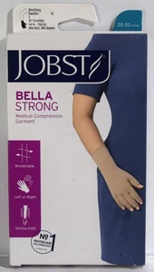 JOBST BELLA STRONG Lymphedema Medical Compression Black GLOVE 20-30 mmHg Size 3 - Picture 1 of 5