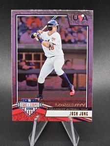 2019 Panini USA Baseball Stars & Stripes Longevity #94 Josh Jung Card - Foto 1 di 2