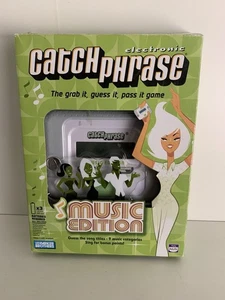 Catch Phrase - Music Edition Electronic Handheld Game Parker Brothers Tested - Picture 1 of 6