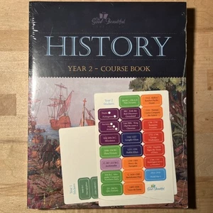 The Good and the Beautiful History Year 2 Course Book Maps Images Book New - Picture 1 of 5