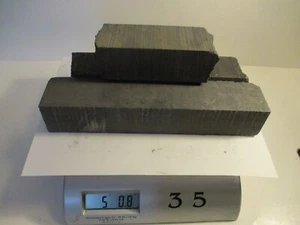 PURE GRAPHITE Raw bulk sticks bars 2x2 inch 5 Lbs 2.3 Kg for grinding, crucible - Picture 1 of 2