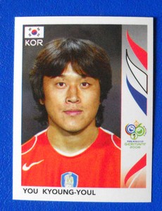 2006 PANINI WORLD CUP GERMANY #499 FIGURE - KYOUNG-YOUL - KOREA - NEW