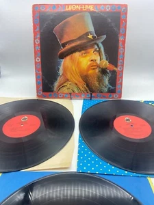 LEON RUSSELL Leon Live SHELTER STCO-8917 3XLP tri-fold - Picture 1 of 2