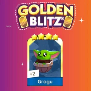 GOLDEN BLITZ| 4 Star sticker GOLD card |SET 20|Sandcrawler - Picture 1 of 1