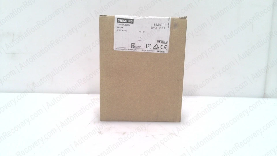 SIEMENS 6GT2002-4JD00, SIMATIC RF180C - RFID ETHERNET CONNECTION BLOCK,  #346136 - Image 1 of 3