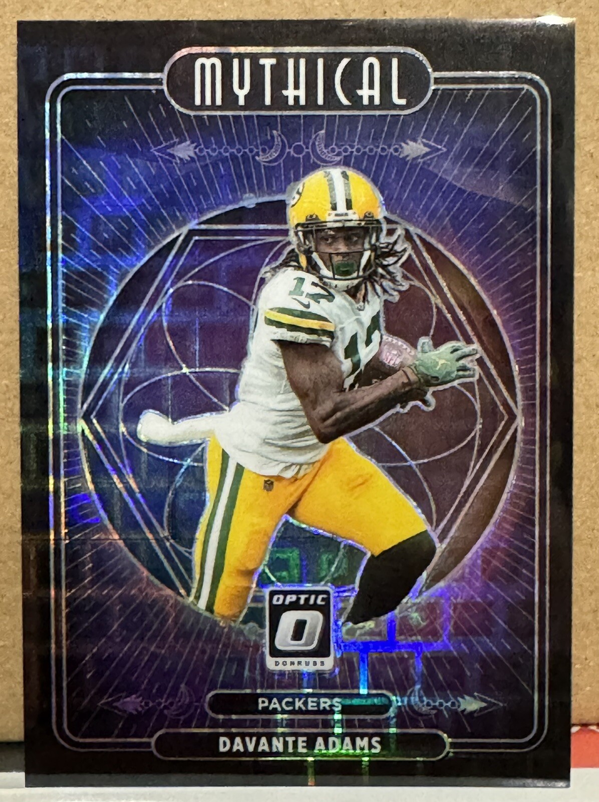 2021 Panini Donruss Optic Football Mythical Black Pandora Davante Adams 19/25