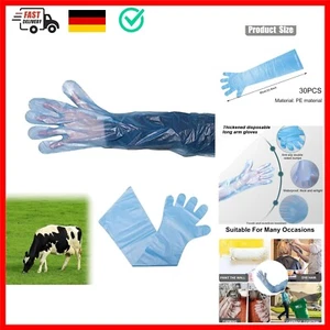 Langarm Veterinär Handschuh,Veterinär-Handschuhe,30pcsDehnbare Einweghandschu... - Bild 1 von 8