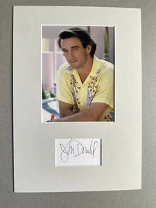 JOHN DIEHL "Miami Vice" original signed Briefkarte/Passepartout 20x30 Autogramm - Picture 1 of 2