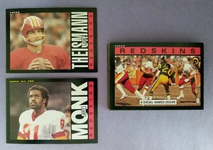 Topps Football 1985 ~ Washington Redskins ~ Juego de 16 cartas del equipo - Imagen 1 de 7