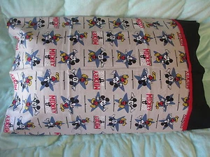 Walt Disney Mickey Mouse Cotton Handmade Standard Queen Pillowcase - Picture 1 of 2