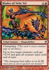 * mrm * FR/vf 4x blades velis vel/blades of velis vel lorwyn mtg