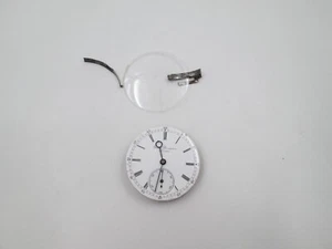Máquina y esfera reloj bolsillo a llaves Girard Perregaux London. Siglo XIX - Imagen 1 de 9