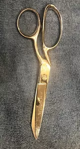 Vintage WISS INLAID Steel Forged No. 127 Scissors Shears Newark - Picture 1 of 7