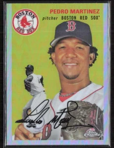 2023 Topps Chrome Platinum Anniversary #466 Pedro Martinez Refractor Boston - Picture 1 of 2