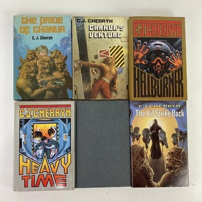 Lot of 6 C J Cherryh Hardcover Science Fiction BCE Pride of the Chaur Venture... Foto 1 de 4