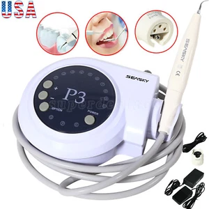Escalador ultrasónico dental SEASKY piezoeléctrico P3 + pieza de mano + 5 puntas para DTE SATELEC - Imagen 1 de 12