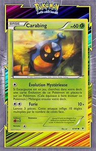 Carabing - NB03:Nobles Victoires - 8/101 - Carte Pokemon Française - Imagen 1 de 1