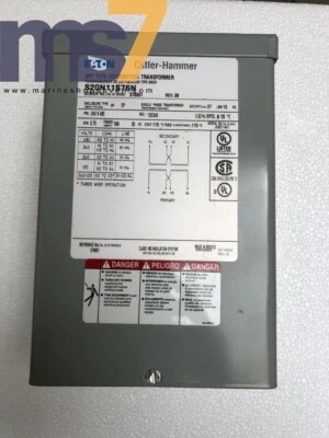 EATON CUTLER HAMMER S20N11S67N TRANSFORMADOR DE DISTRIBUIÇÃO TIPO SECO 0,75 KVA NOVO - Imagem 1 de 4