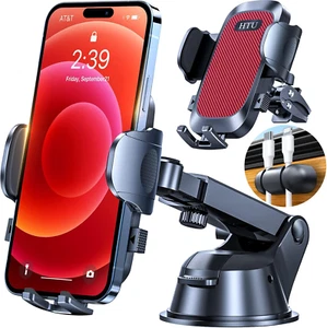 HTU [True Military-Grade] 2025 Upgraded Car Phone Holder 【Safety Certs & Stronge - Picture 1 of 12