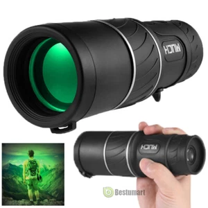 HD 40X60 Monocular Binoculars BK4 Prism High Power Waterproof Outdoor Hunting - Picture 1 of 13