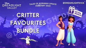 ✨ Critter Favourites Bundle + Bonus Gift - Disney Dreamlight Valley ✨ - Picture 1 of 2