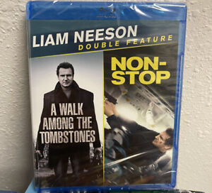 Liam Neeson Double Feature: A Walk Among the Tombstones / Non-Stop [New Blu-ray]