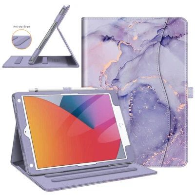 Case For Apple iPad 9th 2021/ 8th/7th 10.2 2020 Multi-Angle Viewing Stand Cover - Image 1 of 4