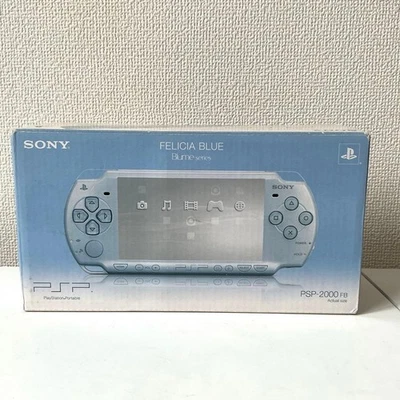 Sony PSP 2000 Felicia Blue Console model 4210 From Japan  Handheld System rare - Image 1 of 4