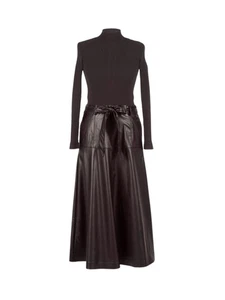 Abito Twinset da donna, in misto viscosa, colore cioccolato, modello 252TT356... - Imagen 1 de 4