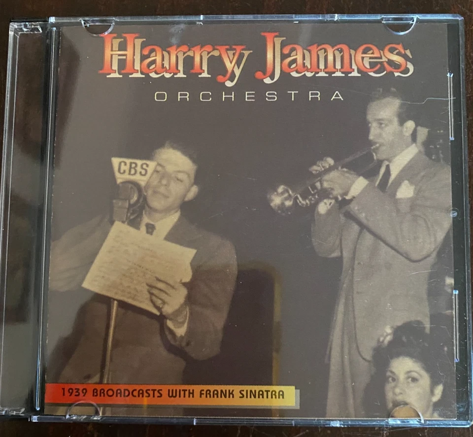 Harry James, 1939 Broadcasts With Frank Sinatra, EX NM Condition CD, Slim Case Foto 1 de 1