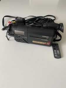 HITACHI VM-H37E VIDEOCAMERA VINTAGE SENSORE CCD NON FUNZIONANTE MECCANICA OK !! - Picture 1 of 8