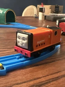 Thomas & Friends Mattel 2009 motorisierter rostiger Motor - funktioniert! - Bild 1 von 8